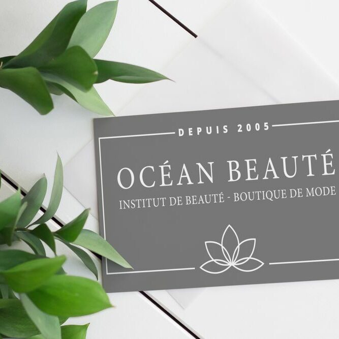 Creatifweb réalisation logo Ocean beauté