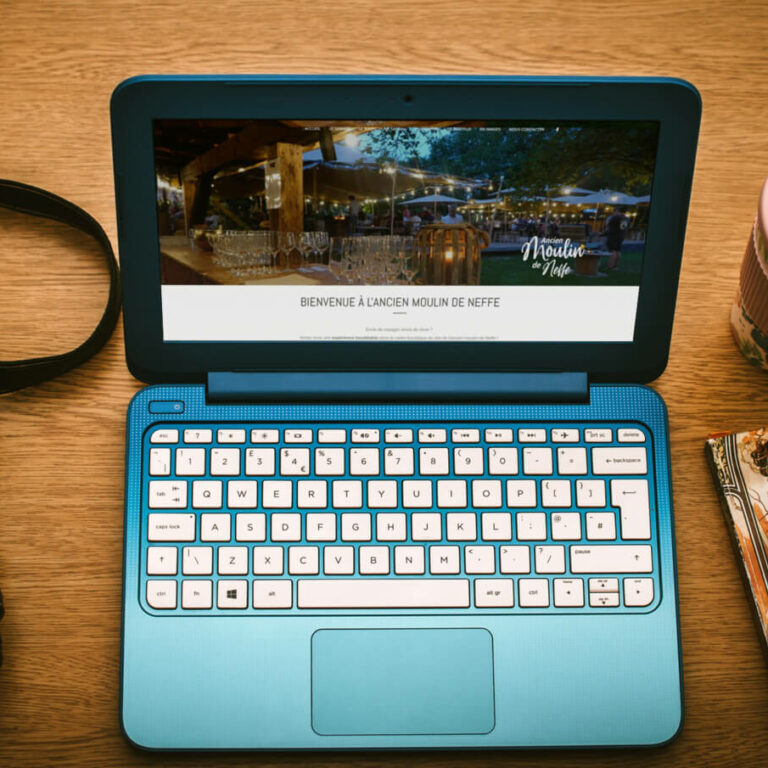Création site internet L’ancien moulin de neffe avec Agence 4As