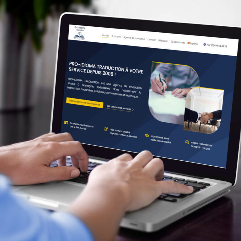 Pro idioma Bastogne Creation site Creatifweb