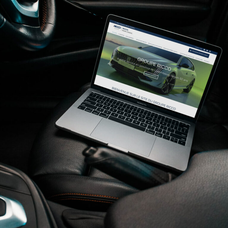 Realisation site internet Ricco