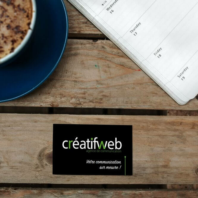 creation carte de visite Creatifweb